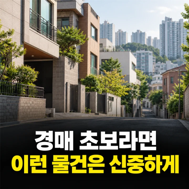 본리동경매학원 경매 초보가 처음엔 피해야 할 물건 5가지, 싼 데는 이유가 있다