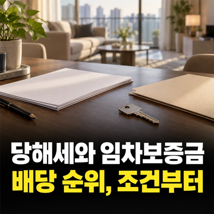대구경매학원 당해세와 확정일자 임차보증금, 배당 순위가 바뀐 2023년 특례